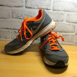 Nike Downshifter 6 Orange and Gray